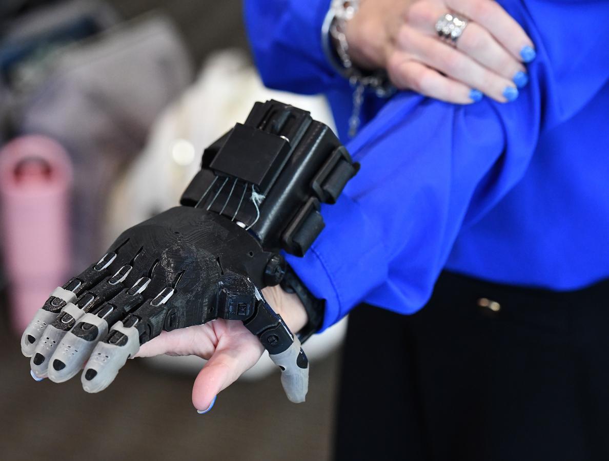 3d hand created by LWU grad
