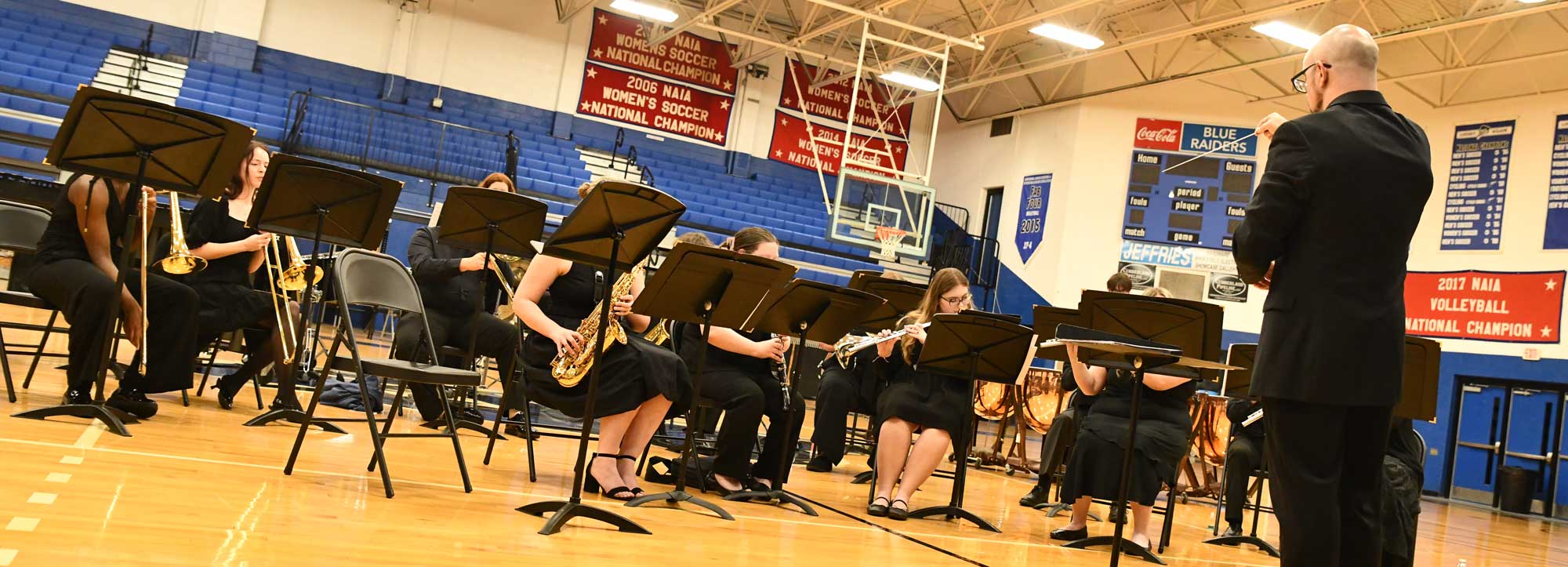 Band at Homecoming