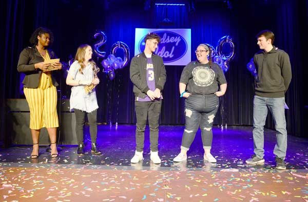 Final five finalists