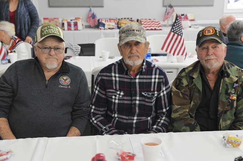 U.S. Army veterans at LWC Appreciation Luncheon