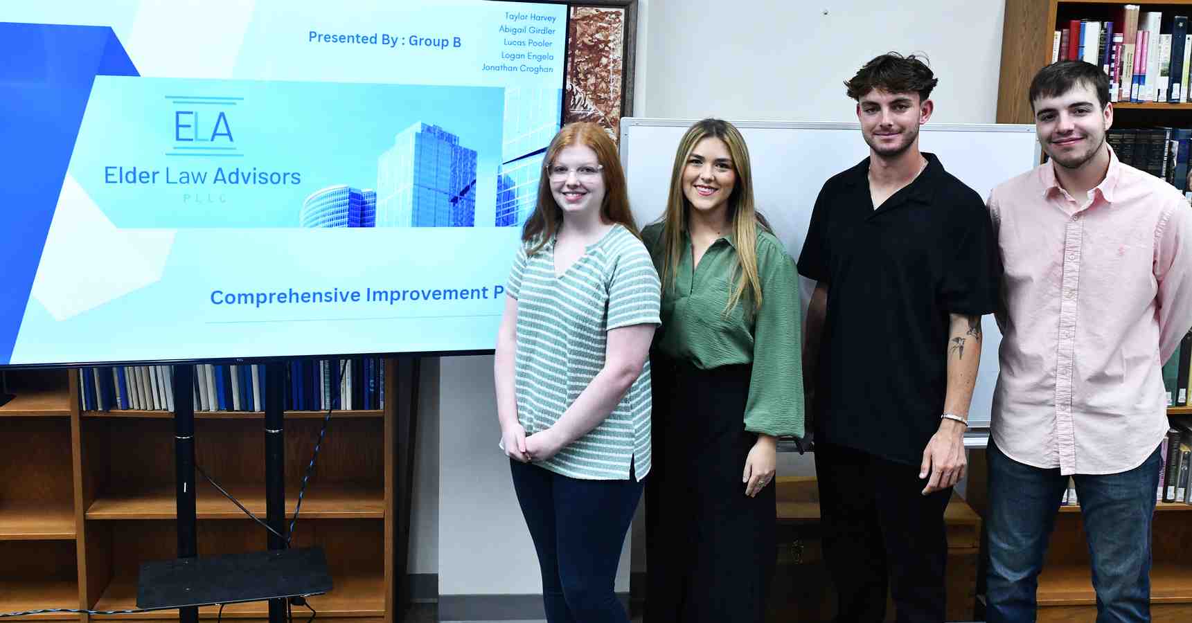 Lindsey Wilson University Business Class Offers Marketing Strategies to Aid Lexington Law Firm