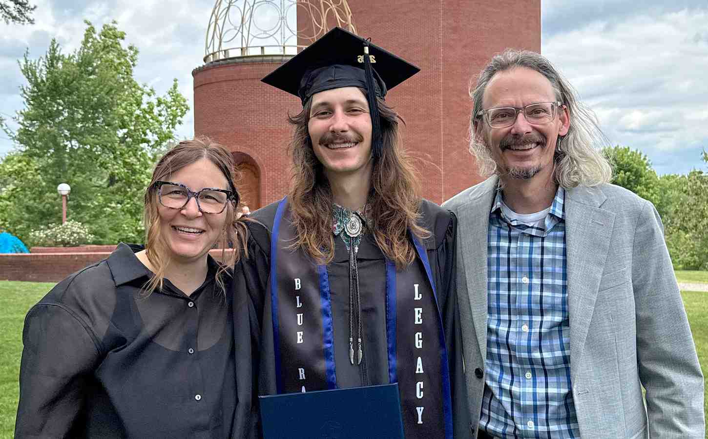 Two Generations of Blue Raiders