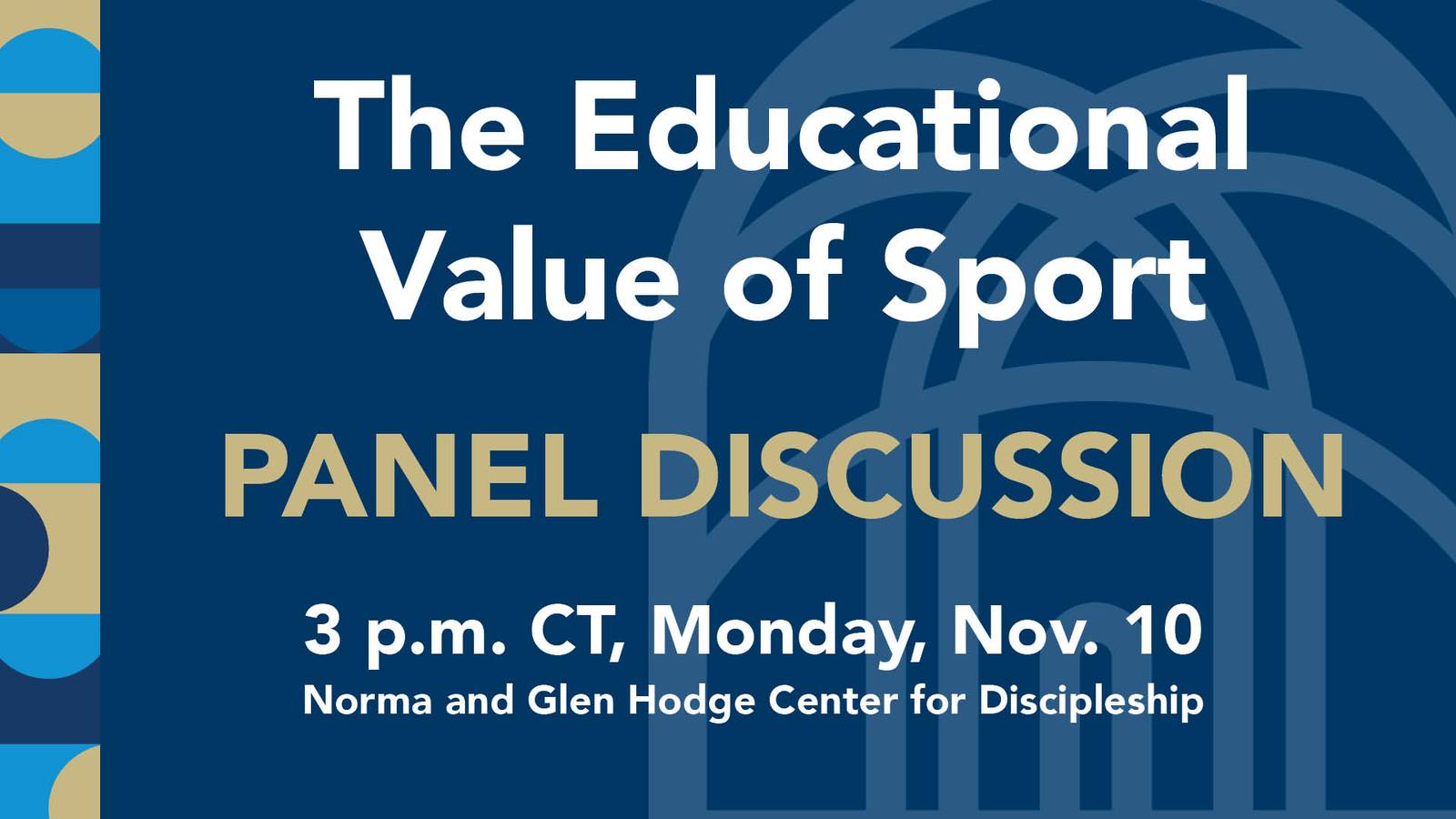 Lindsey Wilson University to Host Nov. 10 Panel about 'Educational Value of Sport'