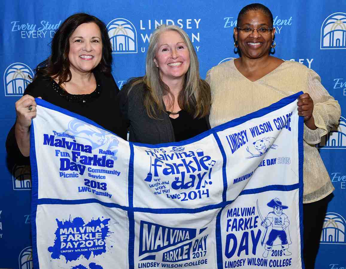 Quilts by Lindsey Wilson University Professor Pay Tribute to Malvina Farkle Day