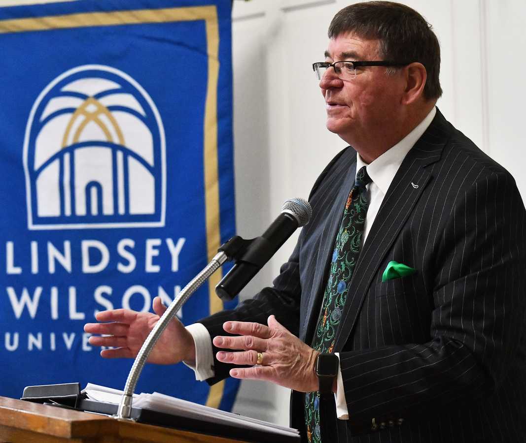 Support from Columbia-Adair County Key to Lindsey Wilson University's Success, President Luckey Says