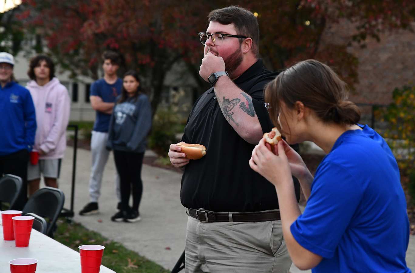 Lindsey Wilson University Students Eat and Flop to Usher in Homecoming Weekend 2025