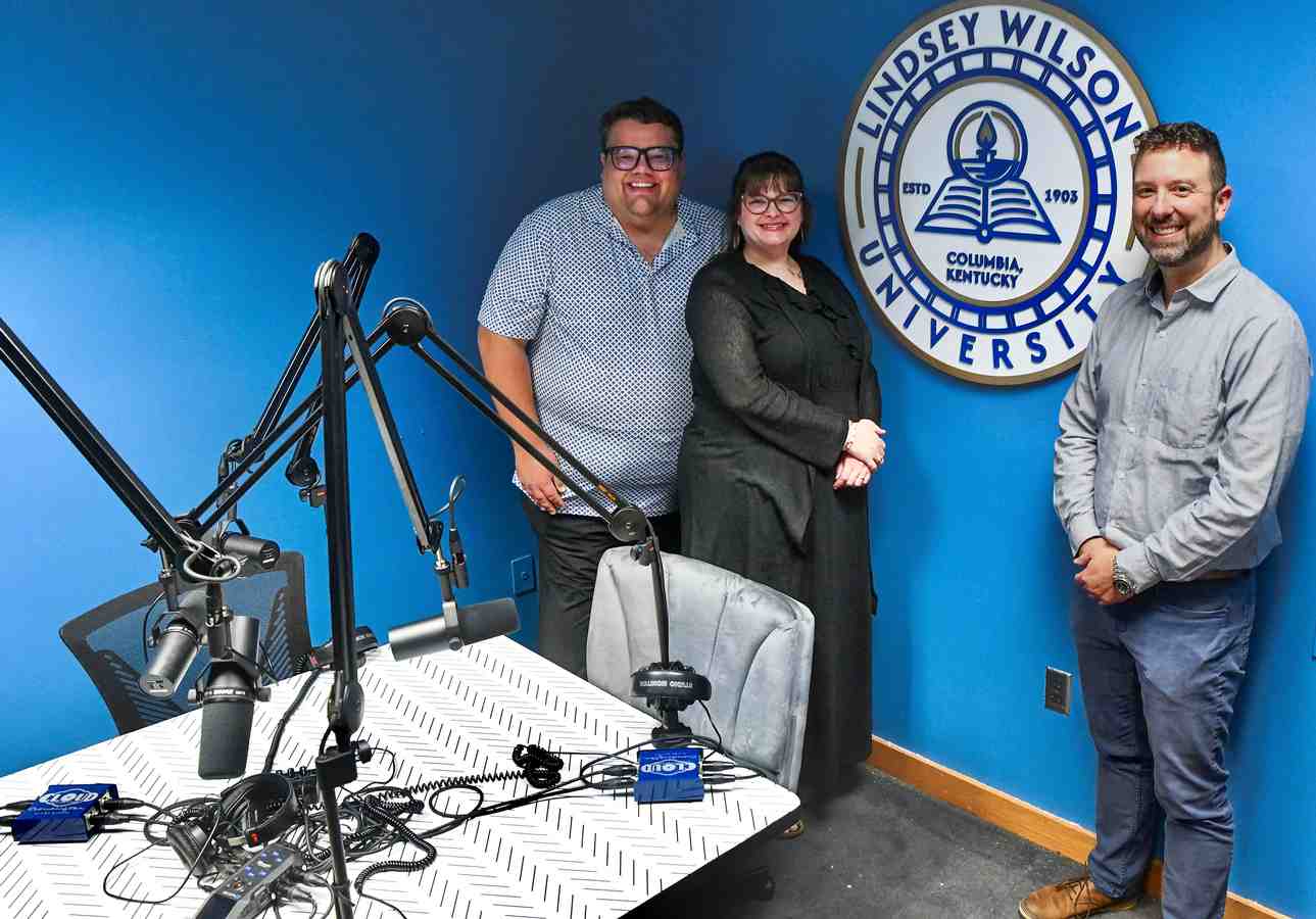 Lindsey Wilson University Opens Podcast Studio for Students